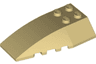 Wedge 6 x 4 Triple Curved