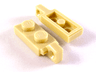 Hinge Plate 1 x 2 Locking with 1 Finger on End with Bottom Groove