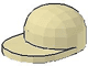 Minifigure, Headgear Cap - Long Flat Bill