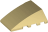 Wedge 4 x 4 Triple Curved No Studs