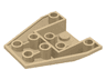 Wedge 4 x 4 Triple Inverted with Connections between 2 Studs