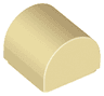 Slope, Curved 1 x 1 x 2/3 Double