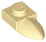 Plate, Modified 1 x 1 with Tooth Horizontal