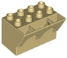Duplo, Brick 3 x 4 x 2 with Arched Parapet