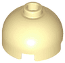 Brick, Round 2 x 2 Dome Top