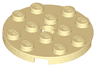 Plate, Round 4 x 4 with Hole