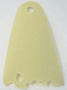 Minifigure Cape Cloth, Long with Tattered Edge (Magna Guard)