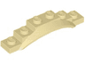 Vehicle, Mudguard 1 1/2 x 6 x 1 with Arch