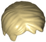 Minifigure, Hair Short Tousled with Side Part