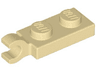 Plate, Modified 1 x 2 with Clip on End (Horizontal Grip)