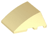 Wedge 4 x 3 Triple Curved No Studs