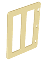 Duplo Door / Window Pane 1 x 4 x 4 with 2 Panes