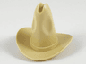 Minifigure, Headgear Hat Trolls, Tall Cowboy