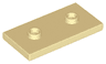 Plate, Modified 2 x 4 with 2 Studs (Double Jumper)