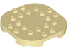 Plate, Modified 6 x 6 with Rounded Corners and 4 Feet