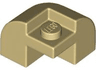 Slope, Curved 2 x 2 x 1 1/3 Corner Round with Recessed Stud