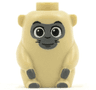 Ongi, Short and Stout with Black Open Eyes, Grin, and Dark Bluish Gray Face and Paws Pattern
