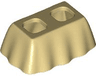 Minifigure Skirt Plastic Long, Ruffled