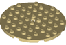 Plate, Round 8 x 8 with Hole