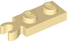 Plate, Modified 1 x 2 with Clip on End (Vertical Grip)