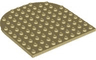 Plate, Round 10 x 10 Rounded End