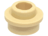 Plate, Round 1 x 1 with Open Stud