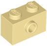 Brick, Modified 1 x 2 with Stud on Side with Bottom Stud Holder