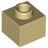 Brick, Modified 1 x 1 x 2/3 with Open Stud