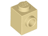 Brick, Modified 1 x 1 with Stud on Side