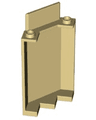 Panel 3 x 3 x 6 Corner Wall without Bottom Indentations