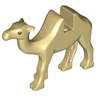 Camel with Black Eyes and White Pupils Pattern