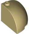 Brick, Round Corner 3 x 3 x 2 Dome Top