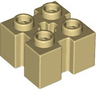 Brick, Modified 2 x 2 with Channels and Axle Hole