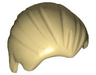 Minifigure, Hair Combed Front to Rear