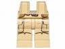 Hips and Legs with Black SW Pockets and Boots, Dark Tan Belt with Dark Bluish Gray Buckle, Medium Nougat Creases Pattern