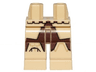 Hips and Legs with Armor with Reddish Brown Leggings and Armor Pattern