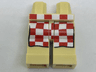 Hips and Legs with Red and White Checkered Apron Pattern