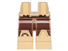 Hips and Legs with Armor and Reddish Brown Leggings Pattern
