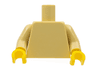 Torso Plain / Tan Arms / Yellow Hands