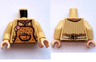 Torso Harry Potter Molly Weasley Female Kitchen Wear with Apron Pattern / Tan Arms / Light Nougat Hands