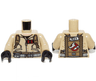 Torso Ghostbusters Jumpsuit with 'R.S.' ID Badge and 'Ray' on Reverse Pattern / Tan Arms / Black Hands