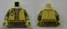 Torso SW Vest with Pocket, Olive Green and Sand Green Shirt Pattern (Hrchek Kal Fas) / Olive Green Arms / Tan Hands