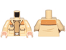 Torso SW Coat, Pockets, Red General Insignia and Dark Tan Shirt Pattern / Tan Arms / Light Nougat Hands