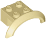 Vehicle, Mudguard 4 x 2 1/2 x 1 with Arch Round