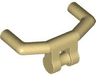 Minifigure, Utensil Handlebars with Angular Handles