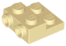 Plate, Modified 2 x 2 x 2/3 with 2 Studs on Side