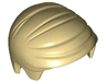 Minifigure, Hair Short Combed Sideways Part Left