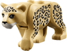 Cat, Large (Leopard) with Black Eyes, Nose and Rosettes, White Muzzle Pattern