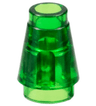 Cone 1 x 1 with Top Groove
