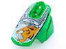 Hero Factory Armor with Ball Joint Socket - Size 5 with 'NEX 3.0' and Orange Tiger Head Pattern
